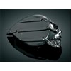 BLACK CHROME SKULL A/C COVER FOR S &S