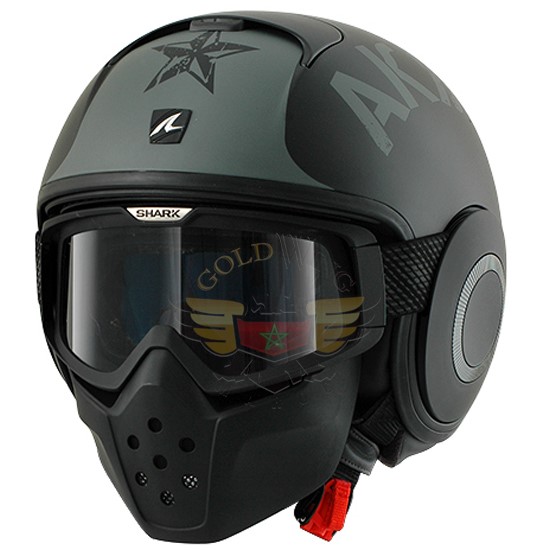 Casque RAW SOYOUZ Mat Black Silver Black Tailles S XL XS HE3020EKSKS