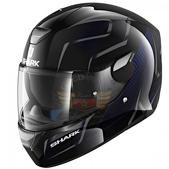 Casque SKWAL FLYNN Black Antracite Blue HE5427EKABL