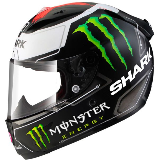 Casque RACE-R PRO LORENZO MONSTER MAT Tailles L M S XL