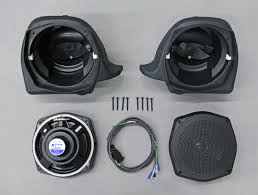 PERF SER 7.25 LOWER FAIRING SPKR KIT 06-13 HARLEY
