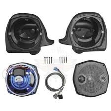 ROKKER XT 7.25 LOWER FAIRING SPKR KIT 06-13 HARLEY HLRK-7252GTM-XTC