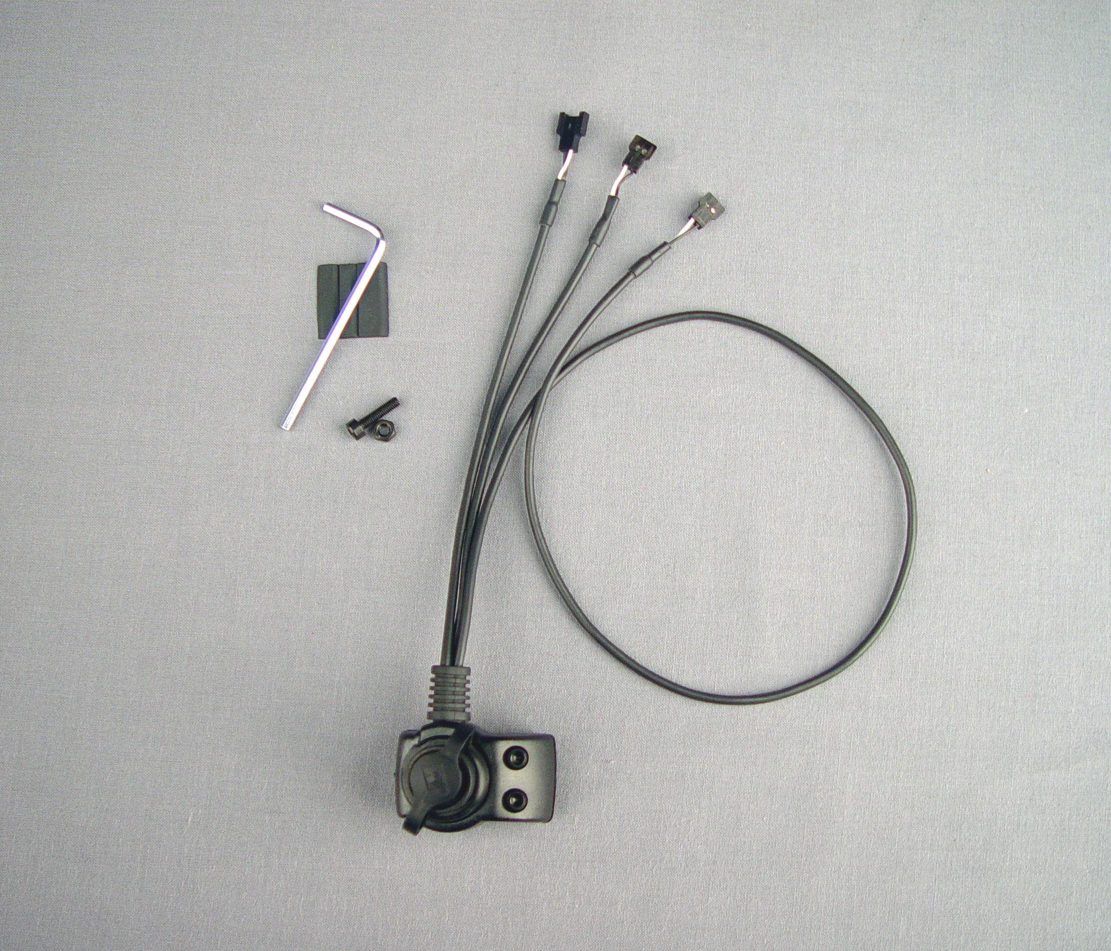 UNIVERSAL 8 PIN HELMET HEADSET COMPONENT CLAMP HSCP-UC50