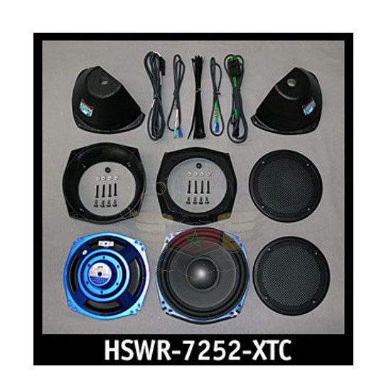 ROKKER XT HARLEY SADDLEBAG 7.25 DU-SUBWOOFER KIT " HSWR-7252-XTC