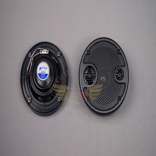 REAR SPKR KIT 06-13 HARLEY ULTRA W/GR/TWT/MID 2OHM HURE-5252GTM