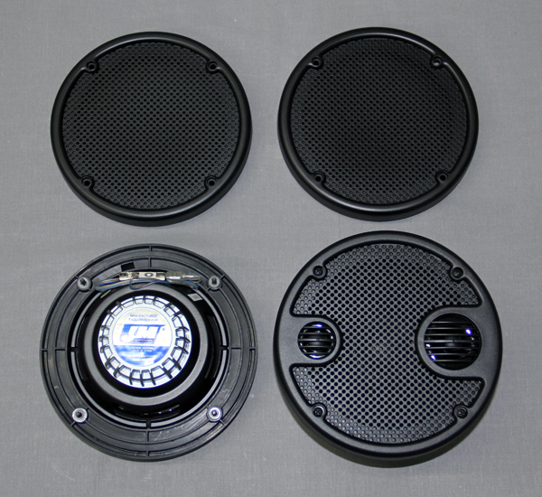 ROKKER™ XT 5.25” Rear Pod Speaker kit 06-13 Harley® Ultra