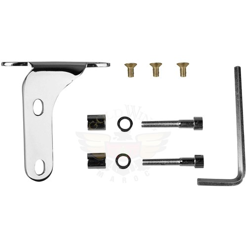 JMCB-2003 POLISHED MOUNT BRACKET HONDA CRUISERS JCB03-HBK01P