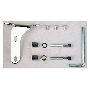 JMCB-2003 POLISHED MOUNT BRKT HARLEY 1 HANDLEBARS" JCB03-HBK02P