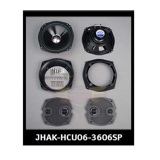 J&M HAR AUDIO KIT 360W 6-SPKRS 06-13 ULTRACLASSIC JHAK-HCU06-3606SP
