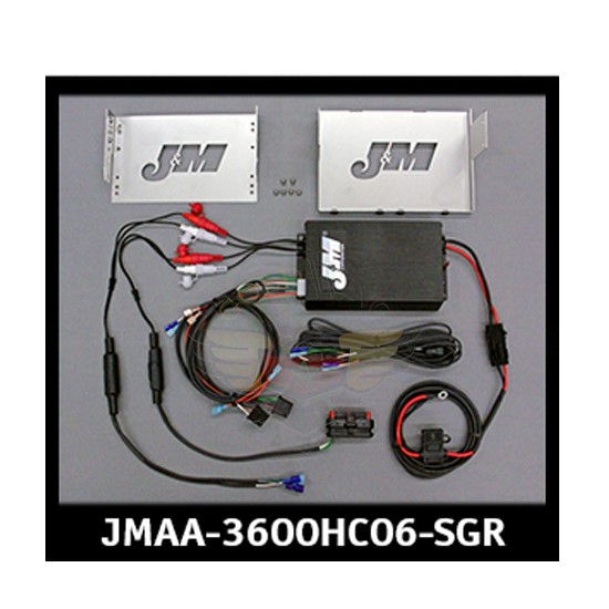 PERF 360W 4-CH AMP 06-13 HAR STR/GLIDE W/REAR SPKR JMAA-3600HC06-SGR