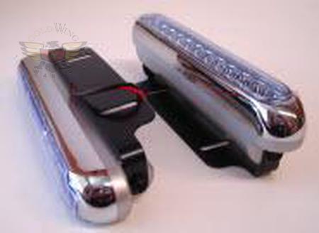 LED Side Marker Lights with Brackets RED