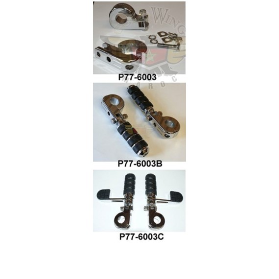 Deluxe Chrome1" Clamp