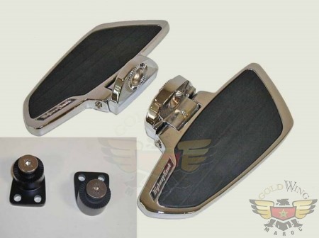 CHROME SS REPOSE PIED PASS.GL1800   2 LA PAIRE k7506